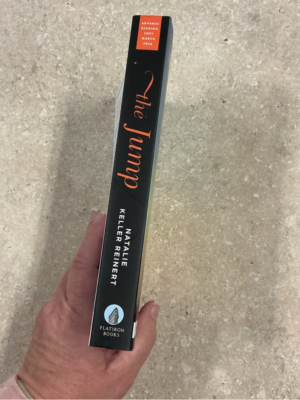 The Jump A Novel Natalie Keller Reinert ( ARC Book New) Uncorrected Proof - Picture 5 of 6
